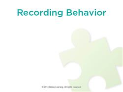 Data Collection, Behavior, and Decisions